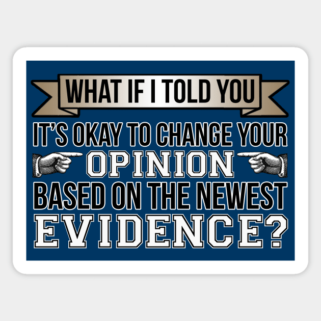 Evidence Sticker by WFLAtheism